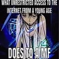 Unrestricted access to the internet